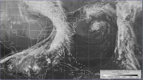 1991 Grace & Unnamed Hurricane - 7 Kilometer Resolution Infrared Satellite Imagery Animation ...