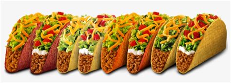 Taco Bell Reviews - Taco Bell Tacos Transparent PNG - 830x294 - Free Download on NicePNG