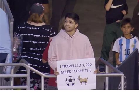 Football fan 'travels 1200 miles' to see Lionel Messi but finds he isn ...