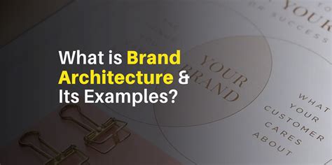 What is Brand Architecture & Its Examples? - CR8 Consultancy