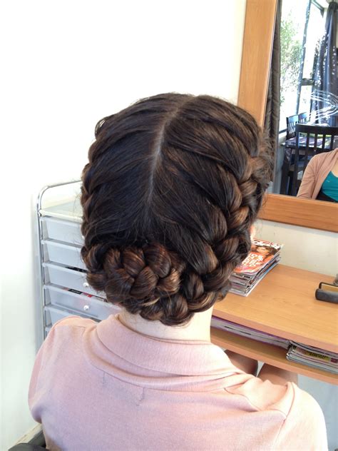 Jazz exam hair. Double French plait | Beautiful braided hair, Ballet hairstyles, Long hair styles