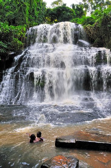 Kintampo waterfall Ghana