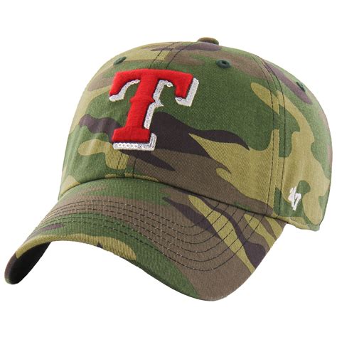 Texas Rangers '47 Women's Rosita Clean Up Adjustable Hat - Camo