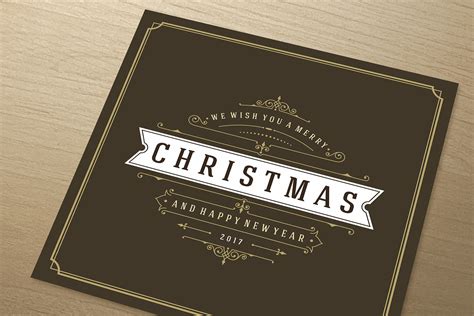 10 Christmas Logos and Badges | Creative Logo Templates ~ Creative Market