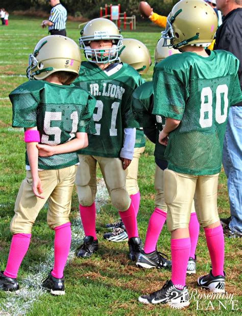 21 Rosemary Lane: Football in Pink ~ Kids Supporting Breast Cancer ...