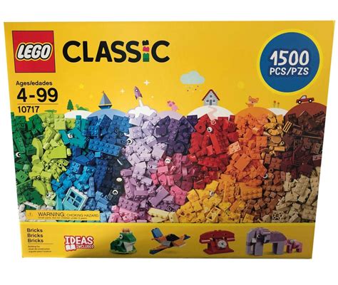 New 2020 LEGO Classic 10717 Bricks 1500 Pieces Building Blocks Sealed ...