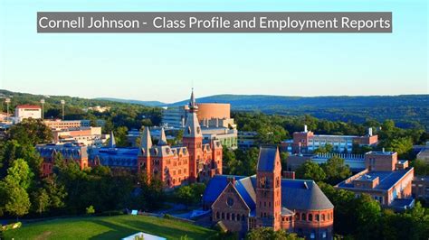 Cornell MBA - Class Profile 2024, Employment Reports, Notable Alumni