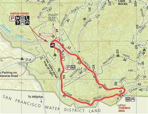 Little Yosemite at Sunol Regional Wilderness - Lonely Hiker