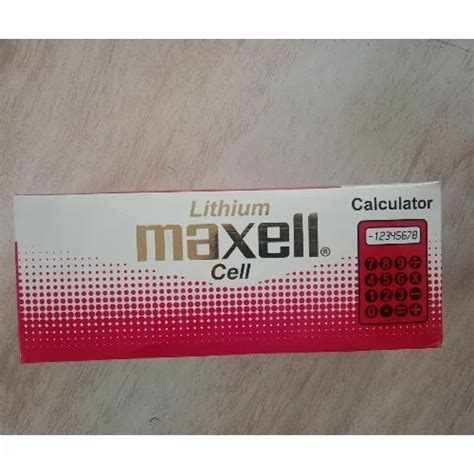 Maxell CR2032 3volt Lithium Coin Cell Battery, Button Type at Rs 18/piece in New Delhi