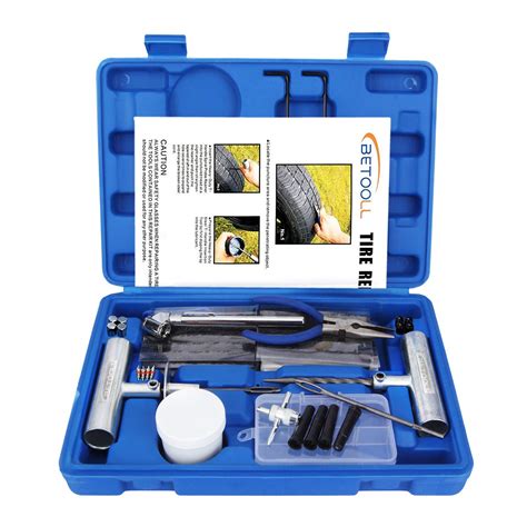 Temu Car Tire Repair Kit With Air Compressor