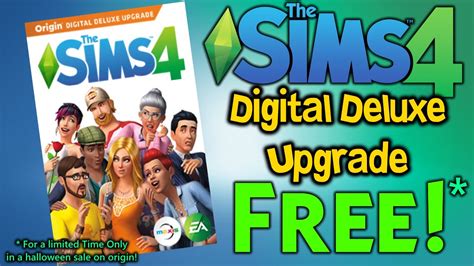 The Sims 4: Digital Deluxe Upgrade | FREE on Origin! *Expired* - YouTube