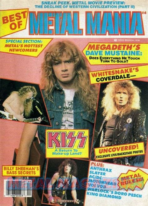 METAL MAGAZINES: METAL MANIA (USA)