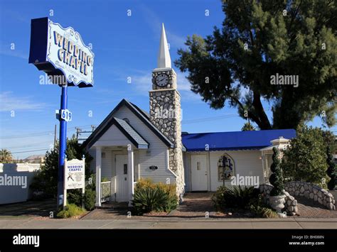 Graceland Wedding Chapel, Las Vegas, Nevada, USA Stock Photo - Alamy