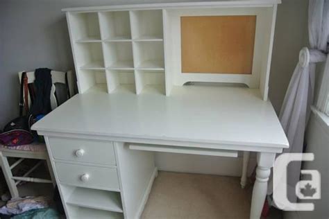 Pottery Barn White Desk + Hutch + Chair - Madeline Style - for sale in Toronto, Ontario ...