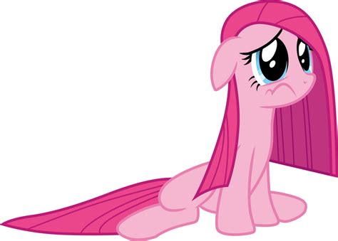 A very sad Pinkie Pie by CloudyGlow on DeviantArt