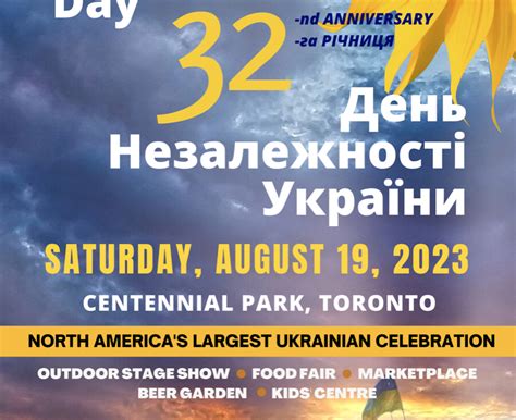 Ukrainian Independence Day Celebrations Across Canada 2023 - The ...