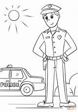 Police Officer coloring Page  Free Printable Coloring Pages sketch template