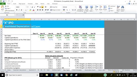 IPO Valuation Model Template in Excel | eFinancialModels