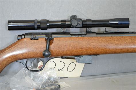 Marlin Mod 25 .22 LR cal Mag Fed Bolt Action Rifle w/ 22" bbl [ blued finish, barreled sights, also