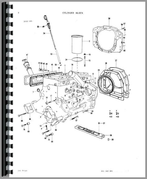 Massey Ferguson 285 Tractor Parts Manual