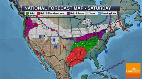 Heavy Snow And Rain Chances – National Weather Outlook For January 28 ...