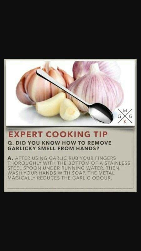 Cook easy | Cooking tips, Cooking, Smelling