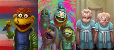 Artist Turns THE MUPPETS Into Famous Horror Movie Characters - Nerdist