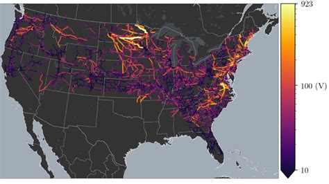 Map Shows Where the U.S. Power Grid Would Be Hit Worst by a Solar Storm