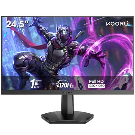 KOORUI 25E3A Gaming Monitor 24.5" FHD1920x1080 170Hz 1ms