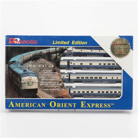 Rivarossi HO Scale Model Train Set in Original Packaging, 1996 | EBTH