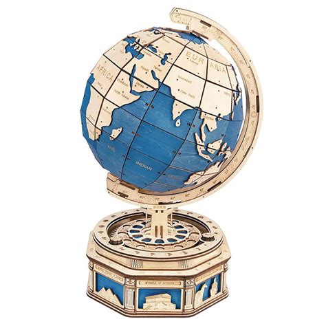 3D Wooden Puzzle The Globe | Mind Games Canada