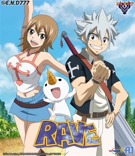 Rave Master Haru, Plue and Elie by END7777 on DeviantArt