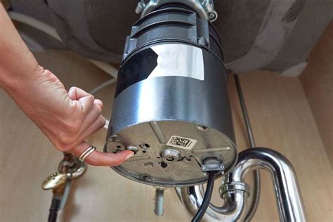 How to Use a Garbage Disposal Reset Button