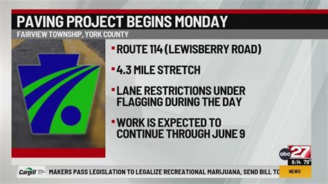 Resurfacing of Route 114 in York County set to begin - YouTube