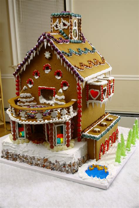 "Gingerbread Mansion" by Carmen M. (Standout Execution) | Gingerbread house cookies, Gingerbread ...