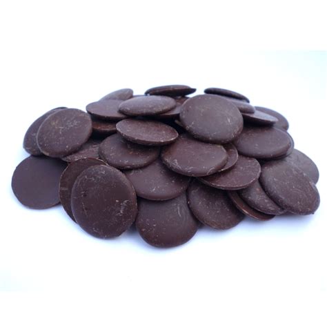 Pitch Dark Chocolate Buttons 1kg - The Raw Chocolate Company