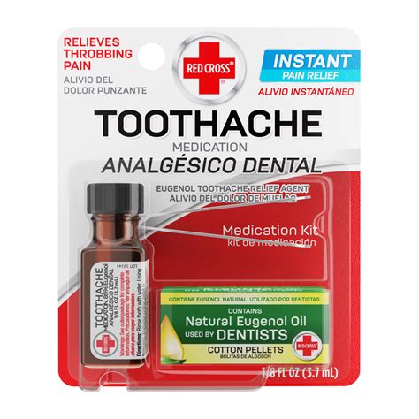 Red Cross Toothache Complete Medication Kit - Shop Oral Pain Relief at H-E-B