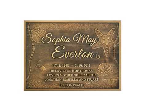 Cast Bronze Plaques - Cemetery Supplies | Fresh and Modern Approach