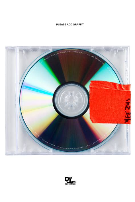 Kanye West reveals cover art for 'Yeezus'