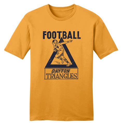 Dayton Triangles Player Logo | OldSchoolShirts.com