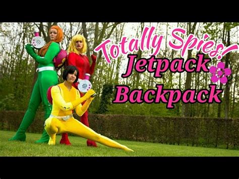 Totally spies - Jetpack backpack, cosplay tutorial - YouTube