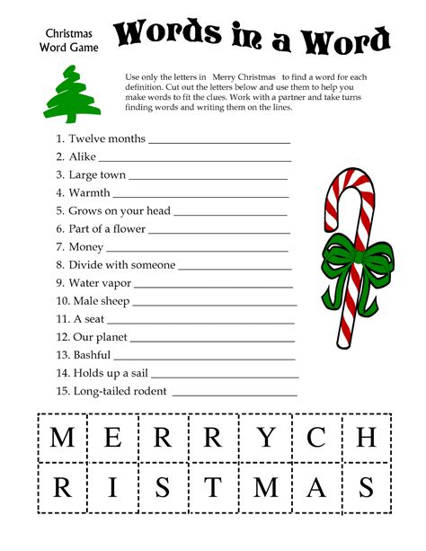 Printable Christmas Games - HD Wallpapers Blog