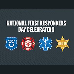 National First Responders Day Celebration with Proclamation Signing ...