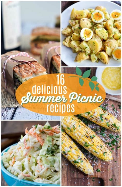 16 DELICIOUS Summer Picnic Recipes - main, sides and dessert ideas!