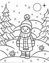 50 Winter Coloring Pages Free Printable Sheets  Snowman coloring sketch template