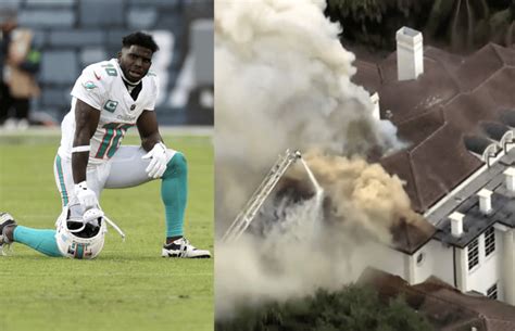 NFL BREAKING: Tyreek Hill Leaves Dolphins Practice - $7 Million Mansion On Fire, Emergency Crews ...