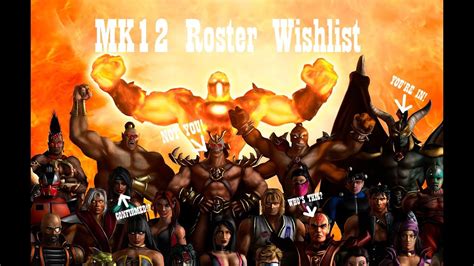 Mortal Kombat 12 Roster Wishlist! - YouTube