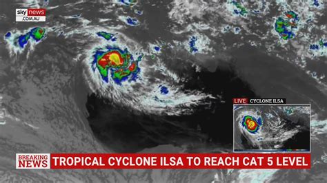 ‘Ferocious’ Cyclone Ilsa to be upgraded to Category 5 with residents in WA’s Pilbara region ...