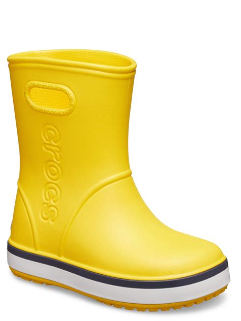 Crocs Unisex Junior Crocband Rain Boots (Ages 7+) - Walmart.com