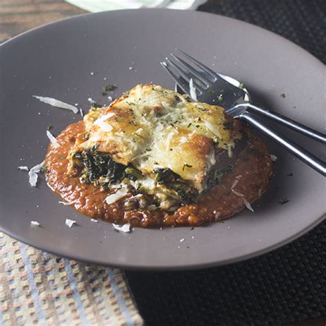 Gluten Free Spinach Eggplant Lasagna - Feed Your Soul Too